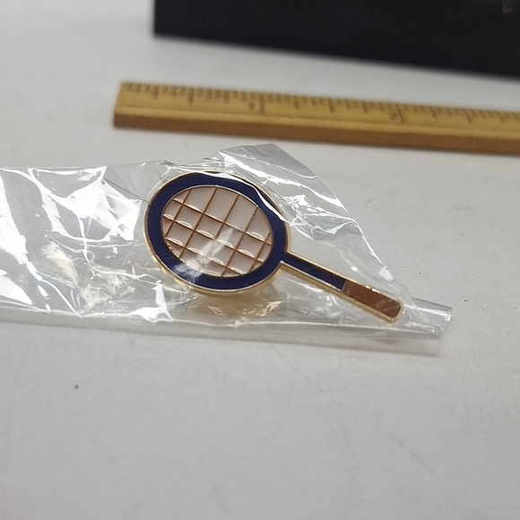 Basketball Or Tennis Racket Pin - Picture 4 of 5